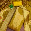RN SILK MILL CHANDERI SILK SUITS MATERIALS