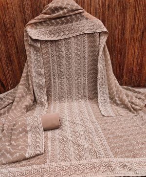 RN SILK MILL GEORGETTE SUITS MATERIALS IN SURAT