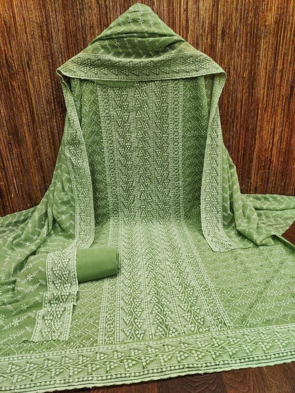 RN SILK MILL GEORGETTE SUITS MATERIALS IN SURAT