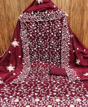 RN SILK MILL HEAVY CHANDERI SALWAR SUITS