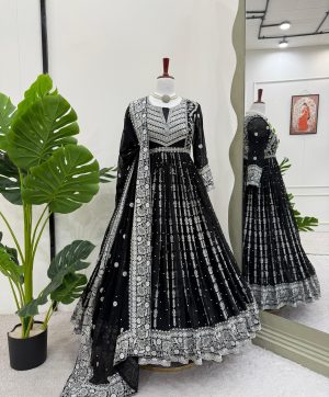 RTC 5879 B DESIGNER GEORGETTE SUITS WHOLESALE