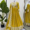 RTC 5879 C DESIGNER GEORGETTE SUITS WHOLESALE