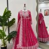 RTC 5879 D DESIGNER GEORGETTE SUITS WHOLESALE
