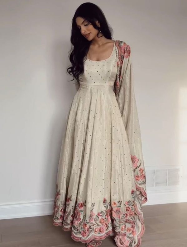 RTC FASHION 5873 A DESIGNER GOWN ONLINE
