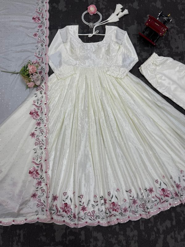 RTC FASHION 5873 A DESIGNER GOWN ONLINE
