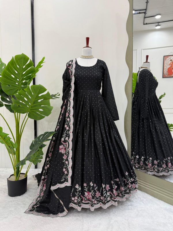 RTC FASHION 5873 B DESIGNER GOWN ONLINE