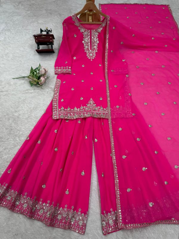 RTC FASHION 5884 DESIGNER PLAZZO SUITS WHOLESALE