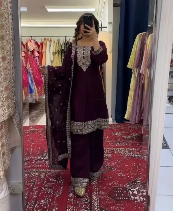 RTC FASHION 5887 DESIGNER PLAZZO SUITS WHOLESALE