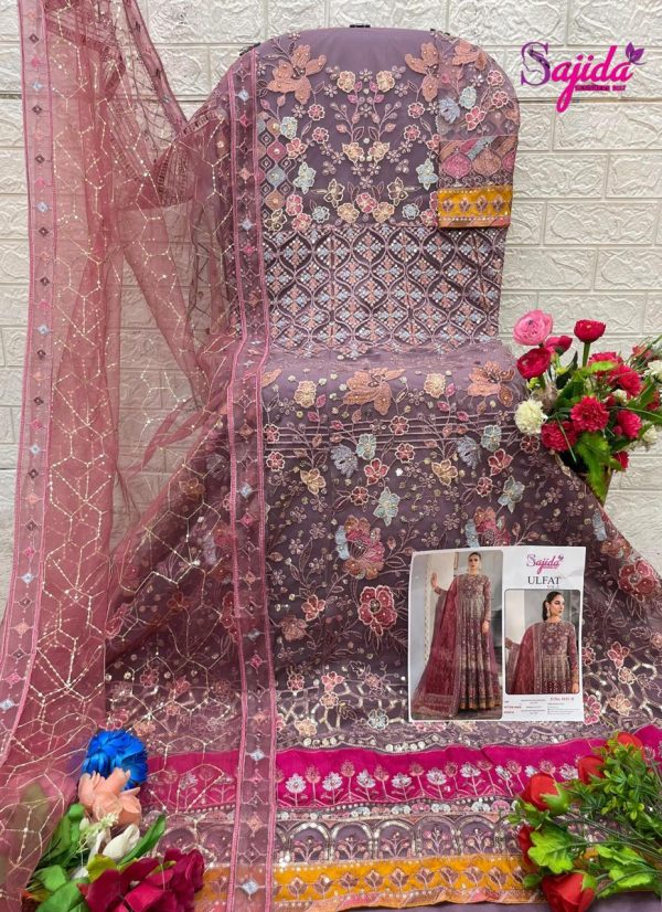 SAJIDA DESIGNERS 1045 H ULFAT VOL 1 SALWAR SUITS