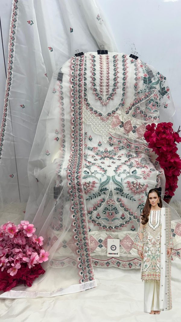 SHANAYA FASHION S 209 A ROSE HAND CRAFT SUITS