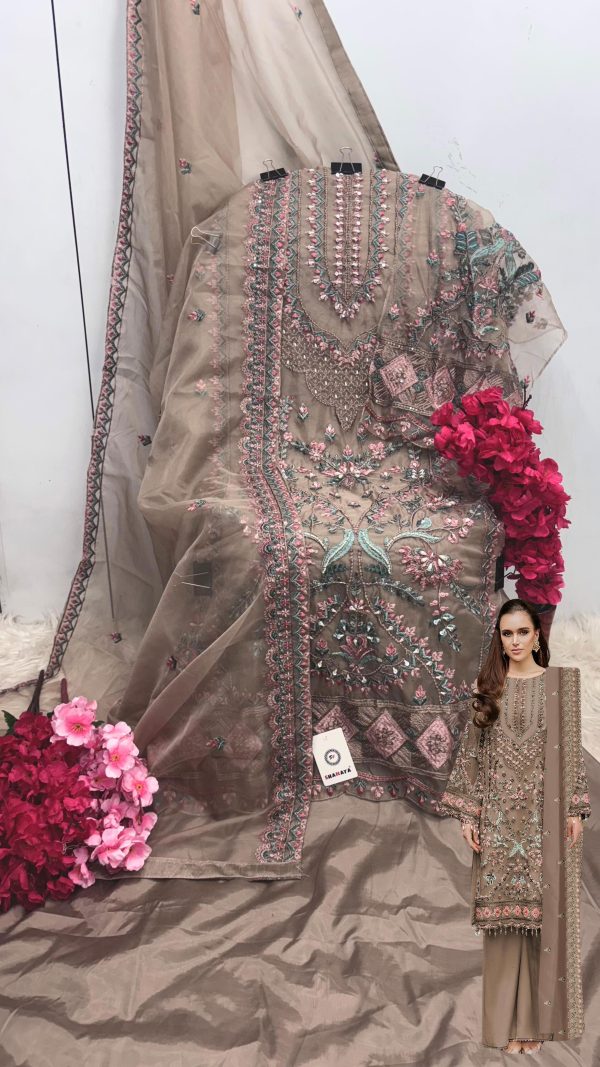 SHANAYA FASHION S 209 B ROSE HAND CRAFT SUITS