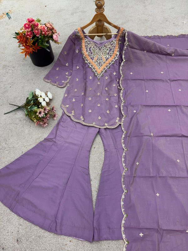 SHREE HARI NSR 852 B DESIGNER PLAZZO SUITS WHOLESALE