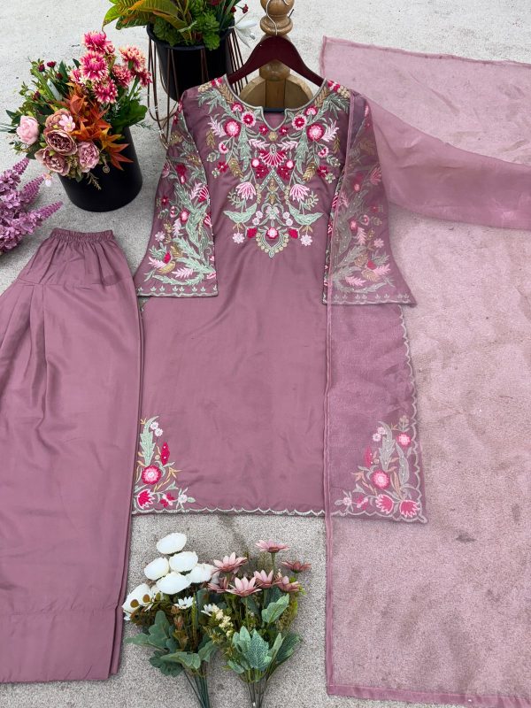 SHREE HARI NSR 860 NATURAL CREAP FARSHI SUITS