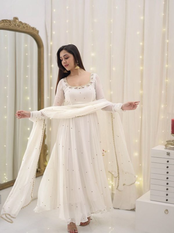 SHREE HARI SRK 5271 DESIGNER SEQUENCE WORK GOWN
