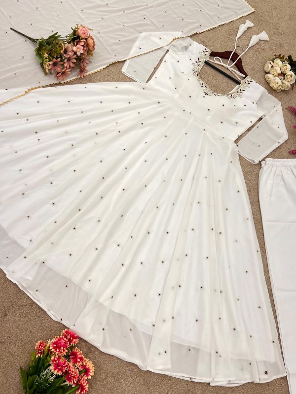 SHREE HARI SRK 5271 DESIGNER SEQUENCE WORK GOWN