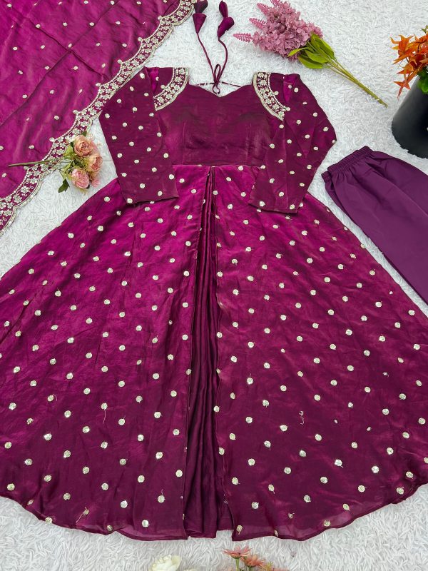 SHREE HARI SSR 516 A DESIGNER GOWN WHOLESALE