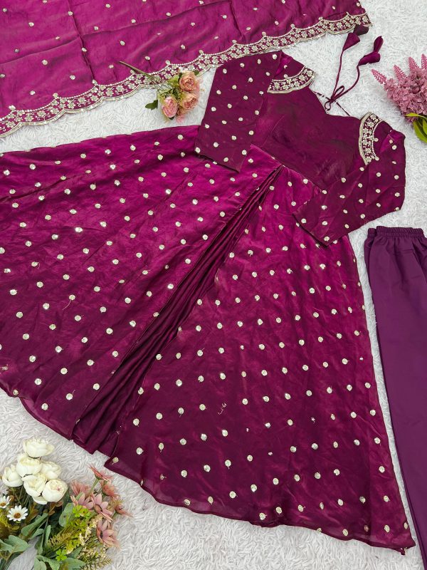 SHREE HARI SSR 516 A DESIGNER GOWN WHOLESALE