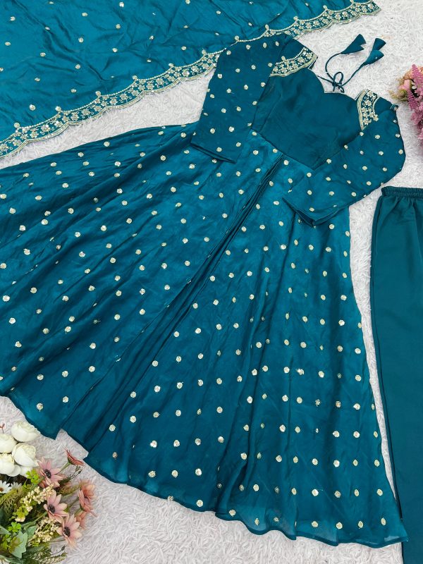 SHREE HARI SSR 516 B DESIGNER GOWN WHOLESALE