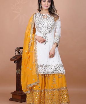 SHREE HARI ZSR 3119 D DESIGNER PLAZZO SUITS WHOLESALE