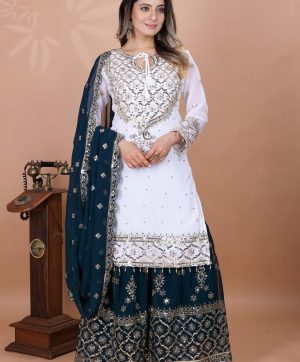 SHREE HARI ZSR 3119 DESIGNER PLAZZO SUITS WHOLESALE