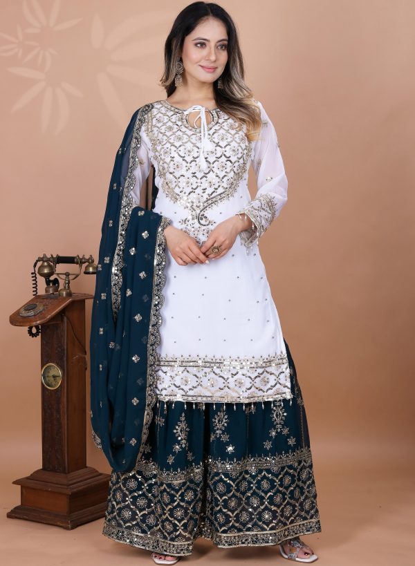 SHREE HARI ZSR 3119 DESIGNER PLAZZO SUITS WHOLESALE