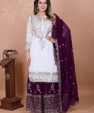 SHREE HARI ZSR 3119 E DESIGNER PLAZZO SUITS WHOLESALE