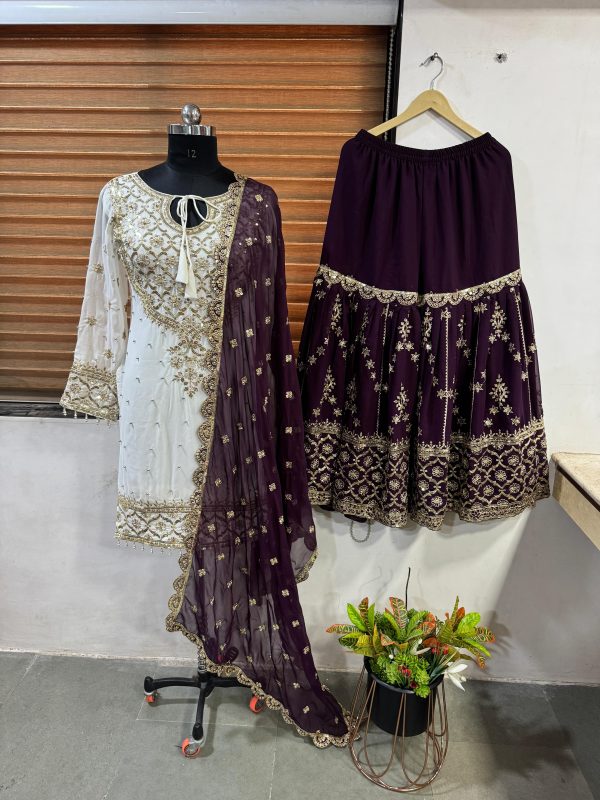 SHREE HARI ZSR 3119 E DESIGNER PLAZZO SUITS WHOLESALE