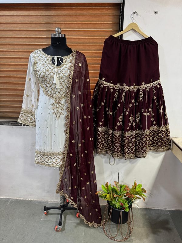 SHREE HARI ZSR 3119 G DESIGNER PLAZZO SUITS WHOLESALE