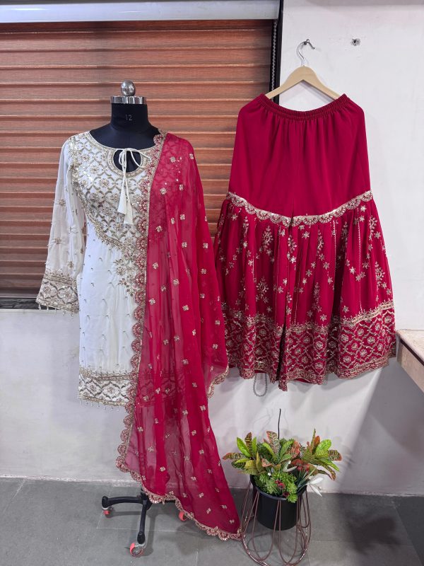 SHREE HARI ZSR 3119 H DESIGNER PLAZZO SUITS WHOLESALE