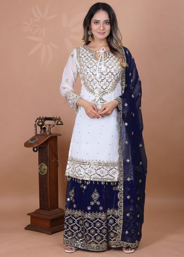 SHREE HARI ZSR 3119 I DESIGNER PLAZZO SUITS WHOLESALE