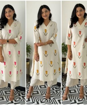 SHRUTI CREATION COTTON DESIGNER CORD SET ONLINE
