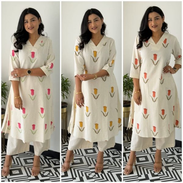 SHRUTI CREATION COTTON DESIGNER CORD SET ONLINE