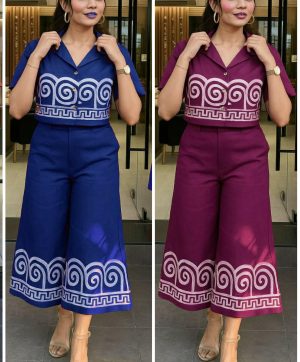 SHRUTI CREATION COTTON EMBROIDERED CORD SET