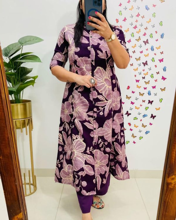 SHRUTI CREATION COTTON PRINTED CORD SET IN SURAT