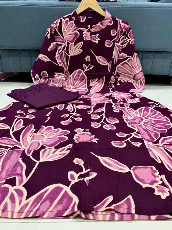 SHRUTI CREATION COTTON PRINTED CORD SET IN SURAT