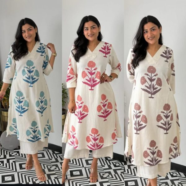 SHRUTI CREATION EXCLUSIVE PRINTED COTTON CORD SET