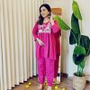 SHRUTI CREATION PINK COTTON EMBROIDERED CORD SET