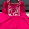 SHRUTI CREATION PINK COTTON EMBROIDERED CORD SET
