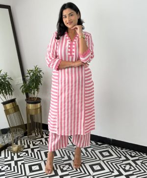SHRUTI CREATION PRINTED COTTON CORD SET WHOLESALE