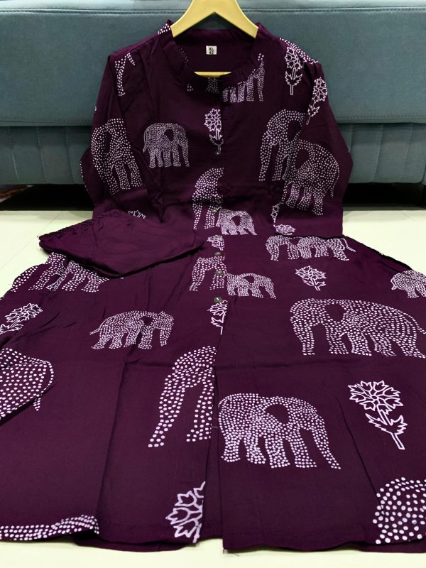 SHRUTI CREATION RAYON COTTON CORD SET WHOLESALE
