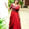 VF 207 E F G DESIGNER GEORGETTE GOWN WHOLESALE
