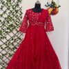 VF 207 E F G DESIGNER GEORGETTE GOWN WHOLESALE