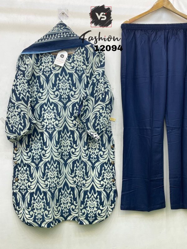 VS FASHION 12094 READYMADE TUNIC PLAZZO ONLINE