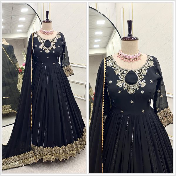 WOMEN WASTRA FD 143 DESIGNER GOWN WHOLESALE