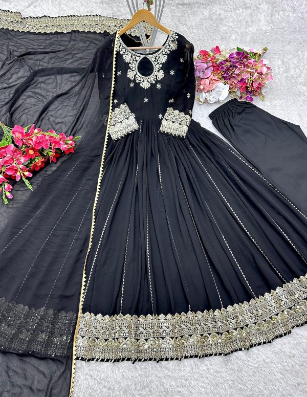WOMEN WASTRA FD 143 DESIGNER GOWN WHOLESALE
