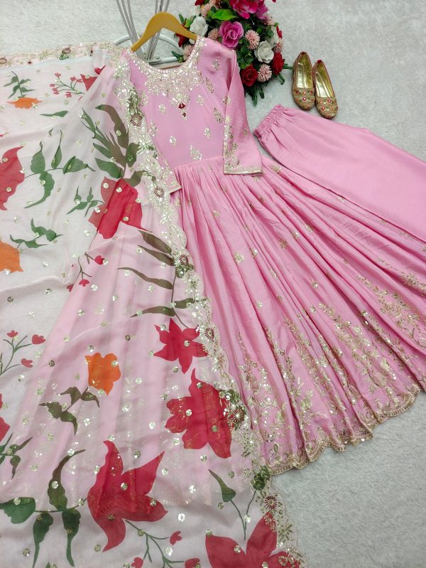 WOMEN WASTRA FD 144 DESIGNER GOWN WHOLESALE