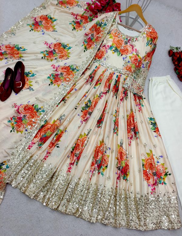 WOMEN WASTRA FD 8018 DESIGNER GOWN WHOLESALE