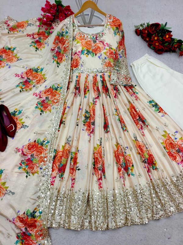WOMEN WASTRA FD 8018 DESIGNER GOWN WHOLESALE