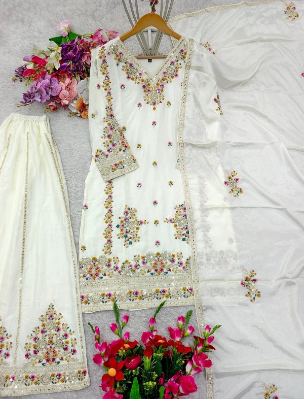 WOMEN WASTRA WW 1151 DESIGNER SHARARA SUITS