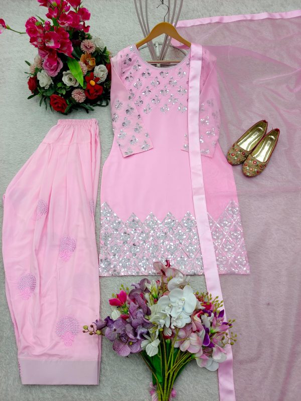 WOMEN WASTRA WW 1197 DESIGNER FARSHI SUITS ONLINE